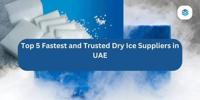 Top 5 Fastest and Trusted Dry Ice Suppliers in UAE